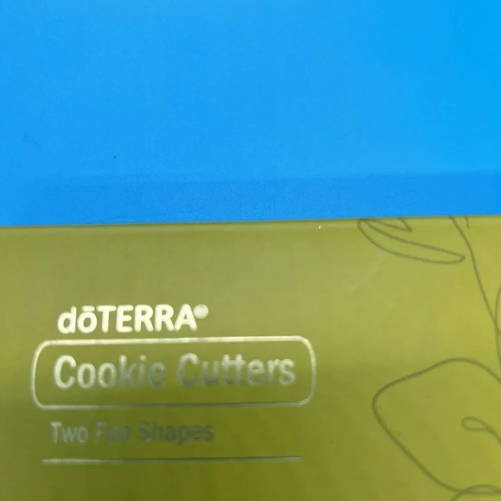 BRAND NEW doTERRA Essential Oil Cookie Cutters  bottle drop science rain